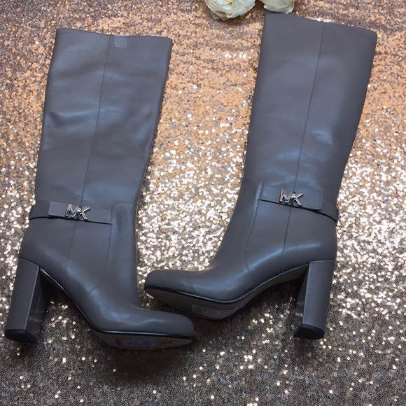 Michael Kors Shoes - Michael Kors Grey Tall Boots 8M